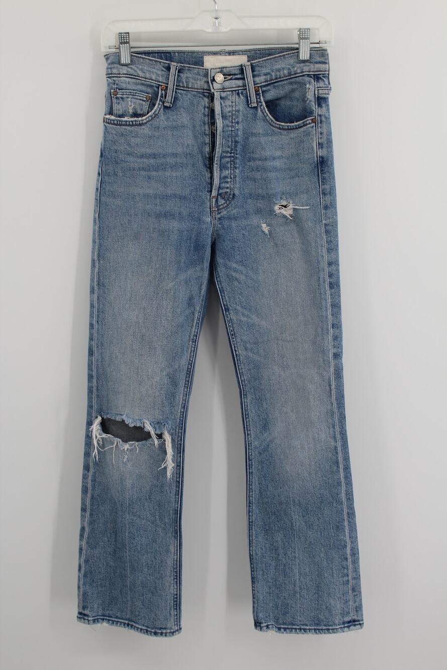 Mother Superior Jeans 26 The Tripper Wash 20 Minutes of Fame Button Fly